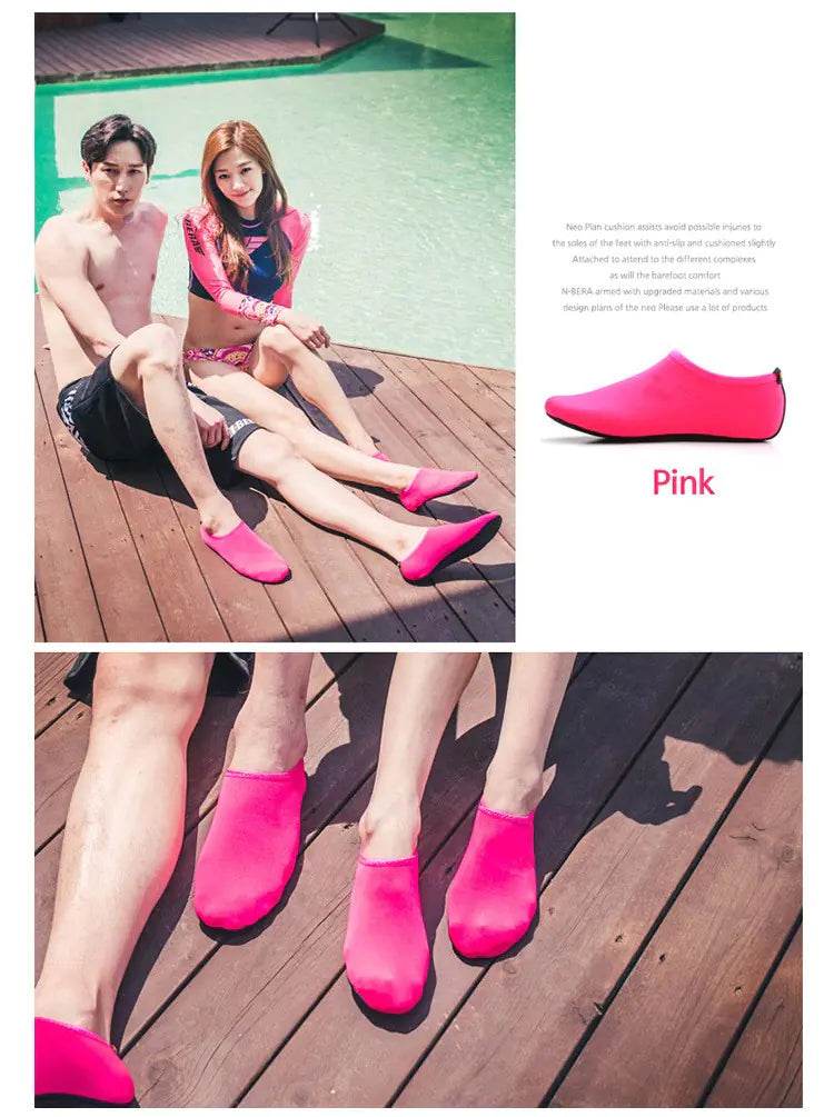 Breathable Beach Socks & Non-Slip Water Shoes - Solstik