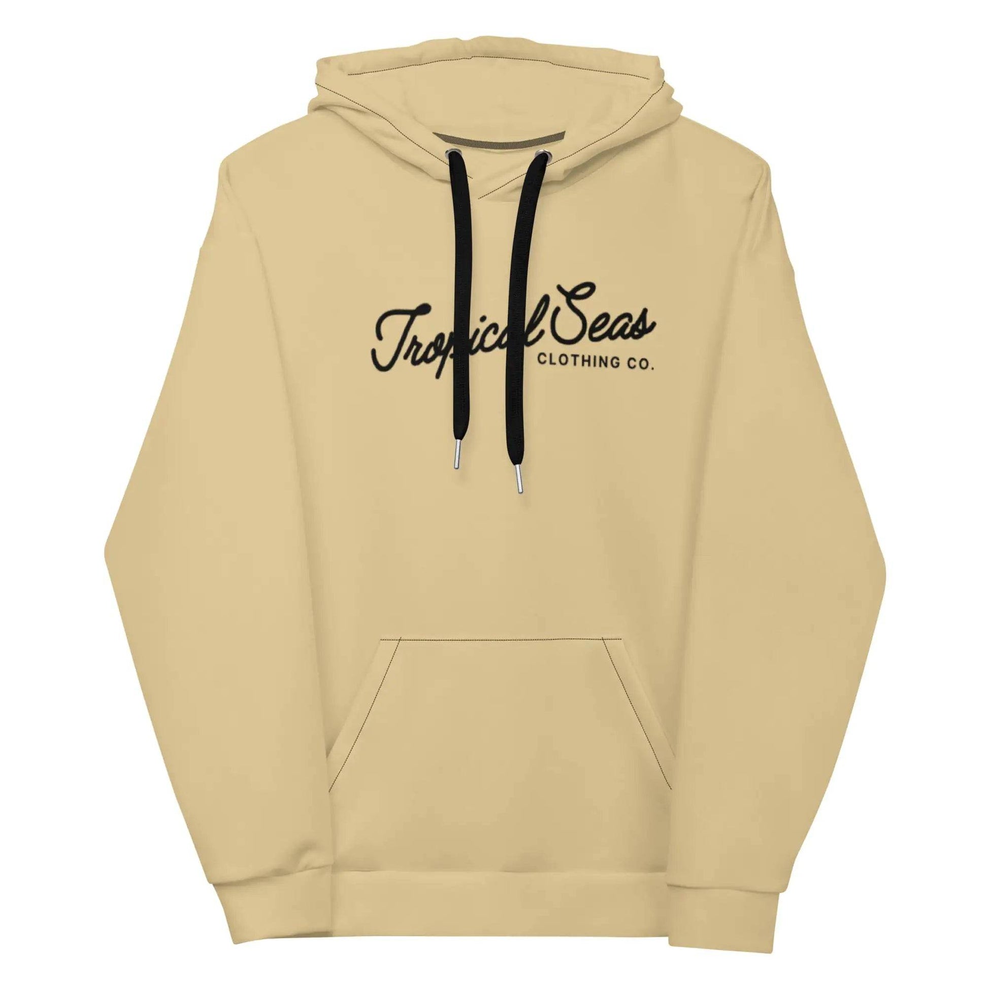 Beige Tropical Seas Hoodie - Solstik