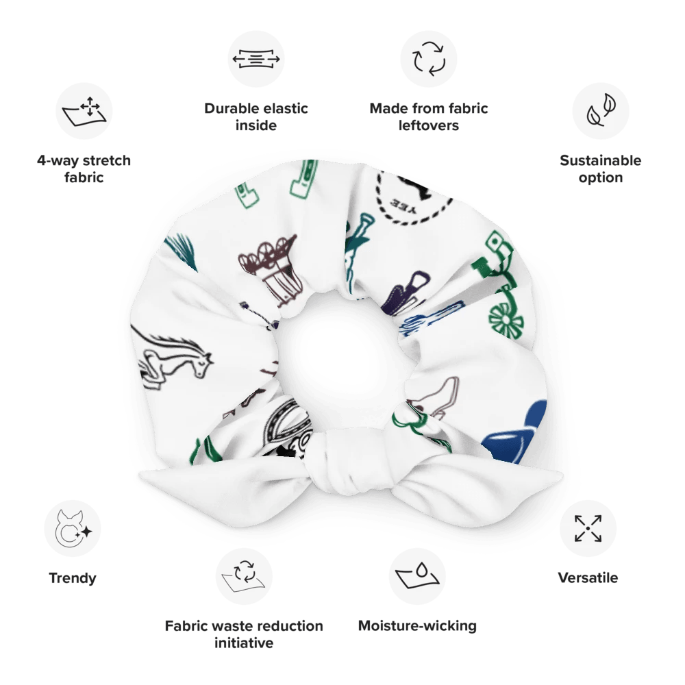 Eco-Friendly Print Scrunchie - Solstik