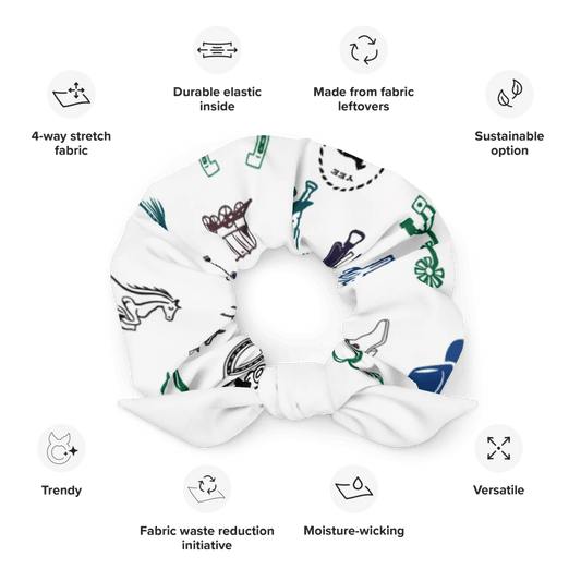 Eco-Friendly Print Scrunchie - Solstik