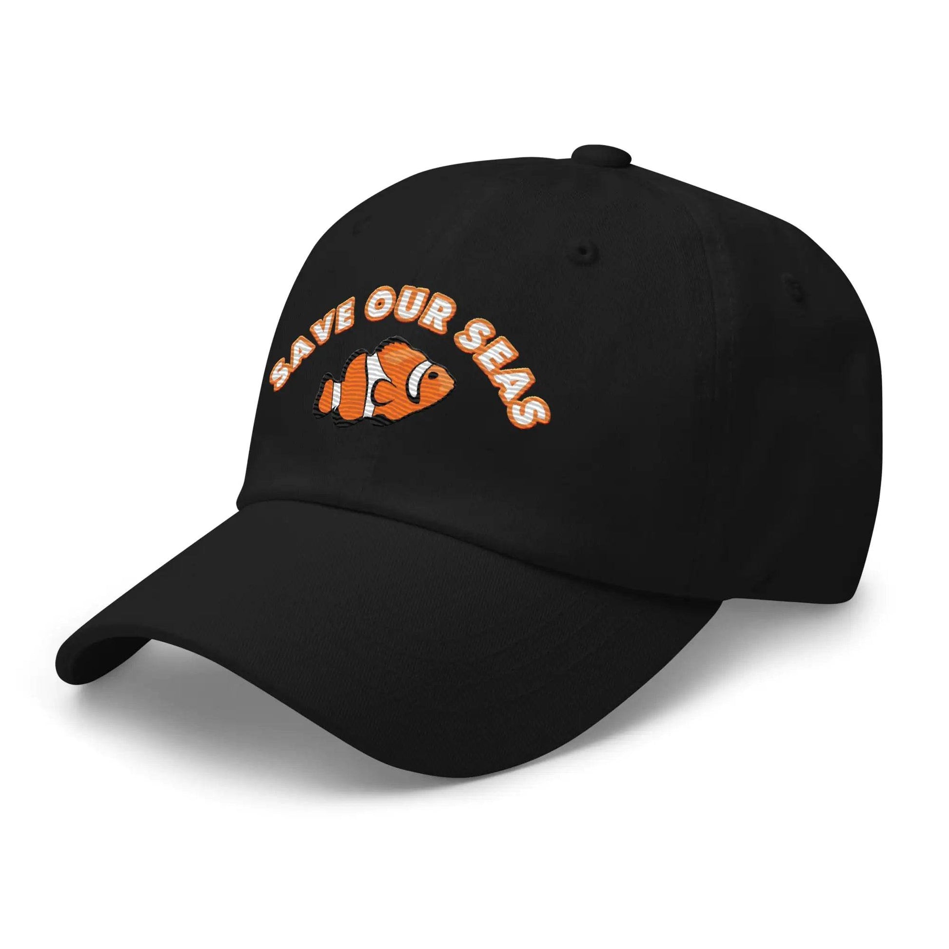 Save Our Seas Clownfish Dad hat: Pulls 4 pounds of ocean plastic! - Solstik
