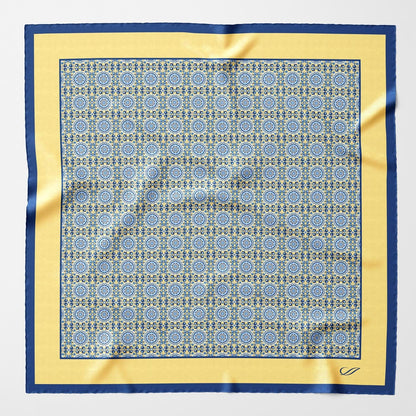 Lucca - Silk Neckerchief - Yellow - Solstik