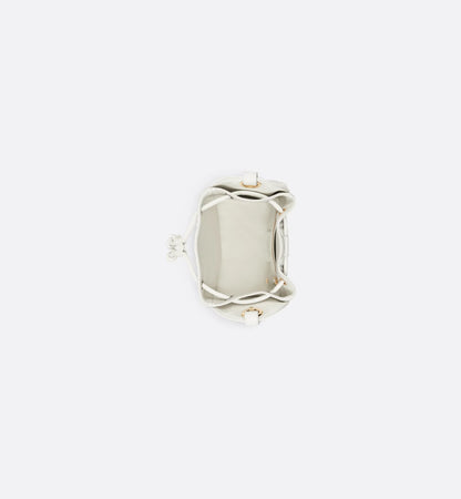 Small D-Motion Bag Ivory Macrocannage Lambskin