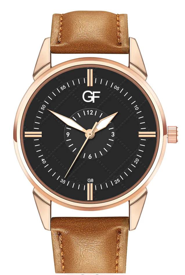 GF Quartz Watch with Large Dial for Business - Solstik