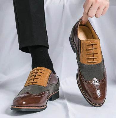 Sophisticated Color-Match Men's Shoes - Solstik