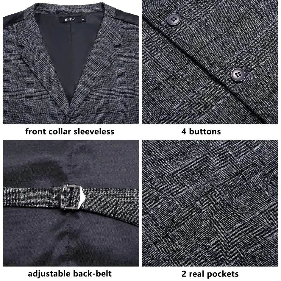 Classic Silk Business Vest for Men - Solstik