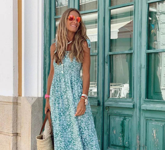 Sabrina Maxi Swing Dress for Women - Solstik #
