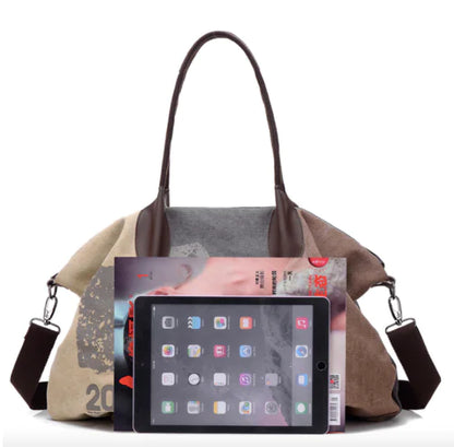 Duck Print Tote Style Handbag - Solstik