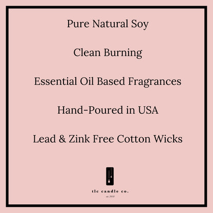 TLC Candle Co."Magnolia" 2lb Home Decor, Hand Poured Concrete Candle, Scented Natural Soy Wax and Essential Oil Blended Fragrances 60 Hour Burn Time, Made in the USA - Solstik #