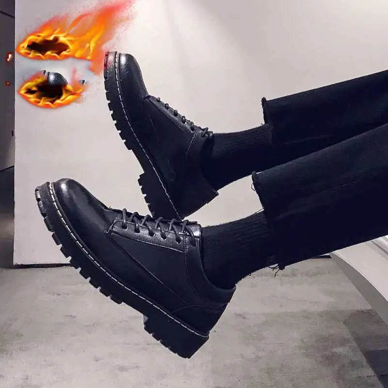 Bright Leather Casual Shoes for Men - Solstik