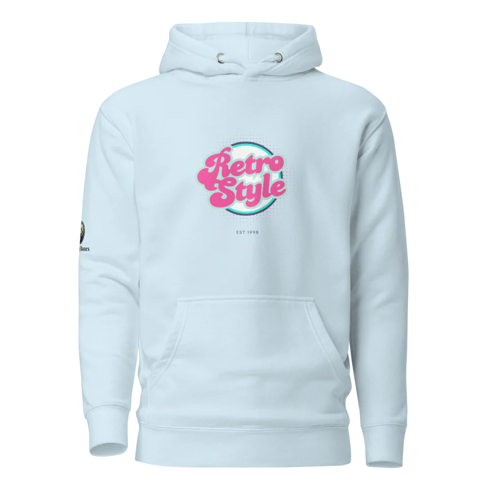 Twisted Bones Cotton Classic Retro Style Hoodie