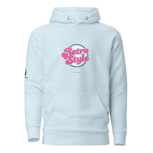 Twisted Bones Cotton Classic Retro Style Hoodie