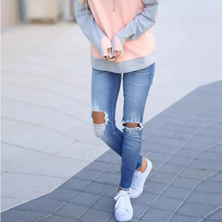 Gretta Ripped Tassel Women's Jeans