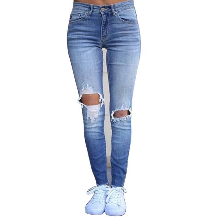 Gretta Ripped Tassel Women's Jeans