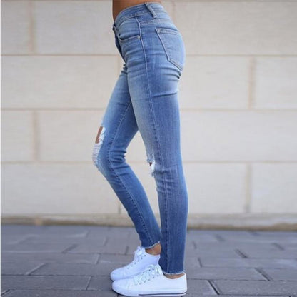 Gretta Ripped Tassel Women's Jeans