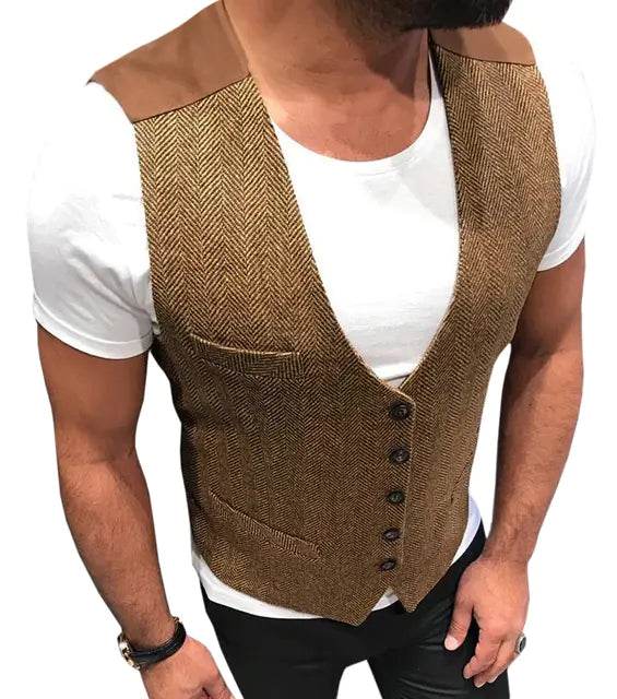 Cashmere/ Wool Blend Business/ Casual Luxury Vest - Solstik