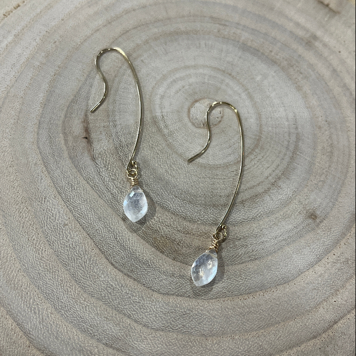 GEM HANG EARRINGS
