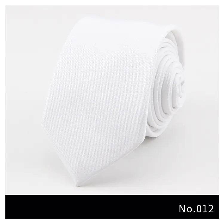Fashionable Solid Color Tie - Solstik