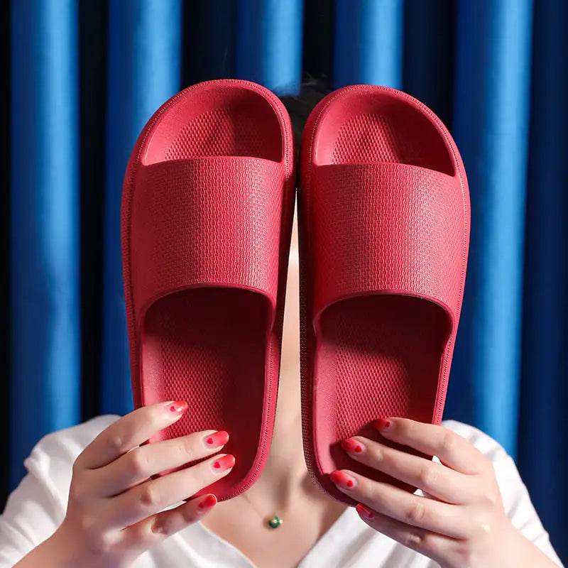 Men's Thick Sole Indoor Home Slippers - Solstik