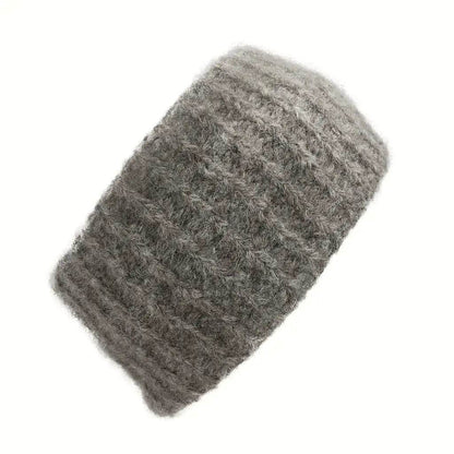 Autumn Ribbed Alpaca Ear Warmer - Solstik