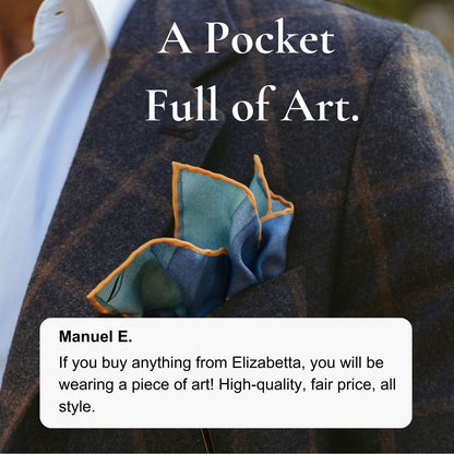 Early Autumn - Silk Pocket Square - Solstik