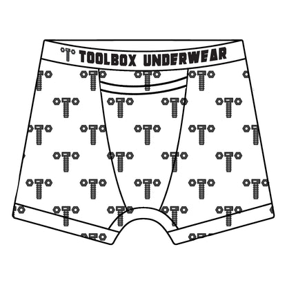 Toolbox Underwear - The Nuts & Bolts Briefs