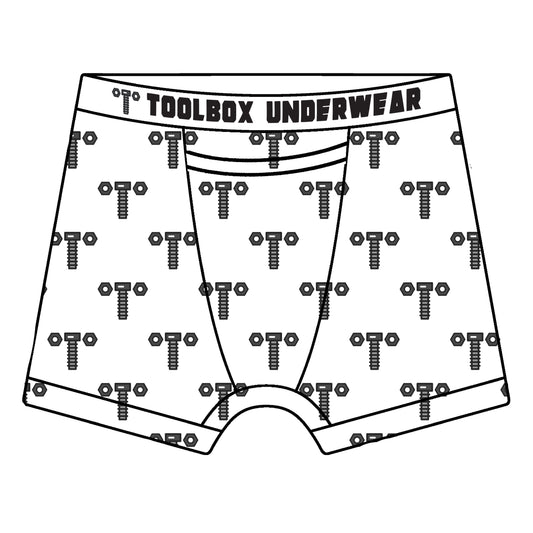 Toolbox Underwear - The Nuts & Bolts Briefs