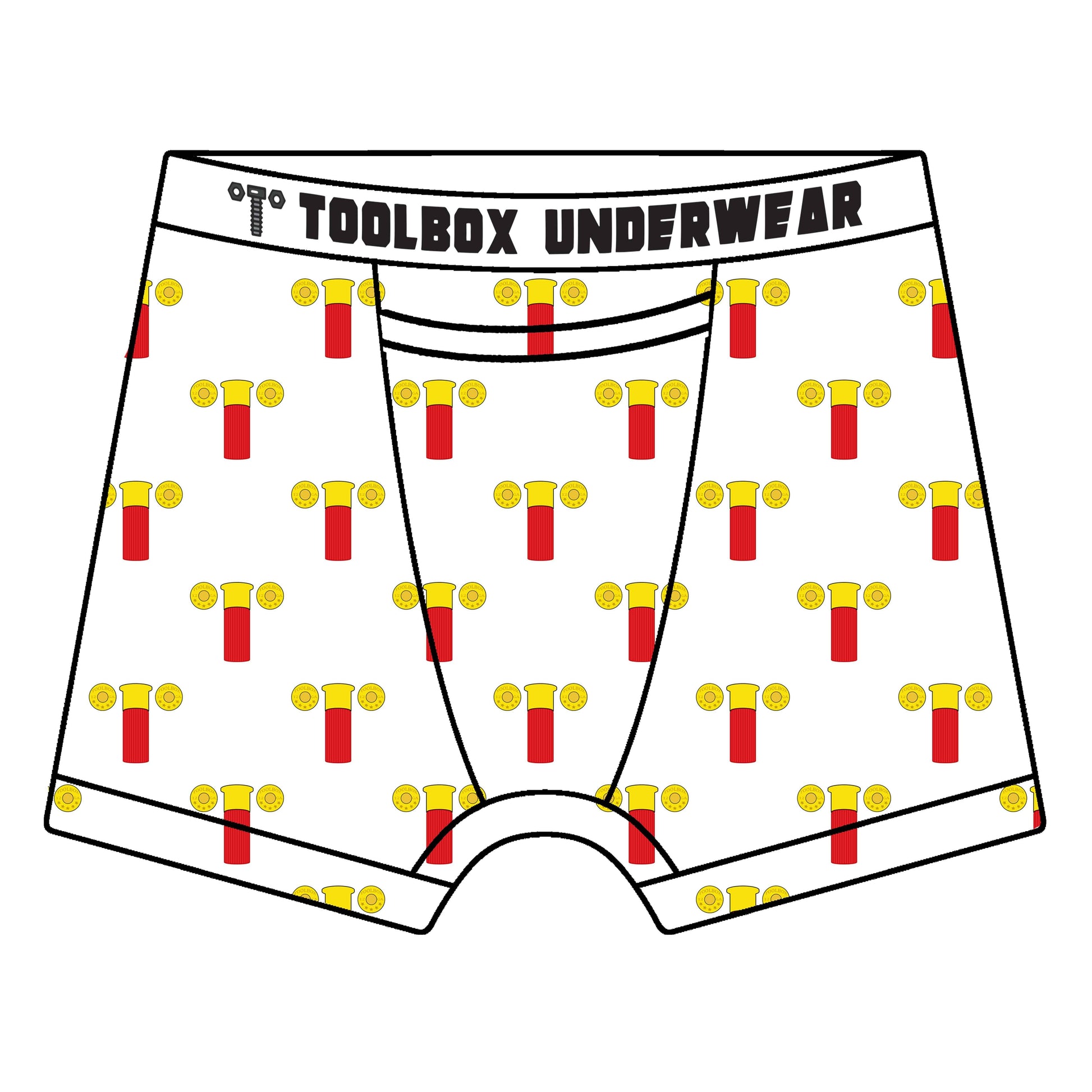 Toolbox Underwear - The Shotgun Shells Briefs