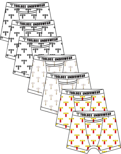 Toolbox Underwear - Patterns - Weeklong Pack