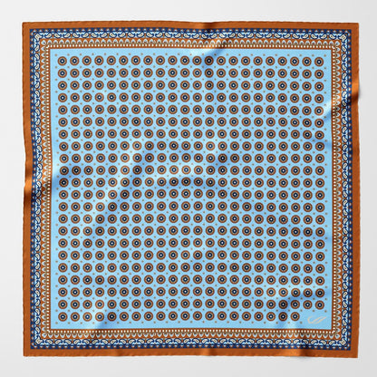 Toscana - Silk Neckerchief - Sky Blue - Solstik
