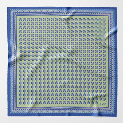 Toscana - Silk Neckerchief - Pistachio - Solstik