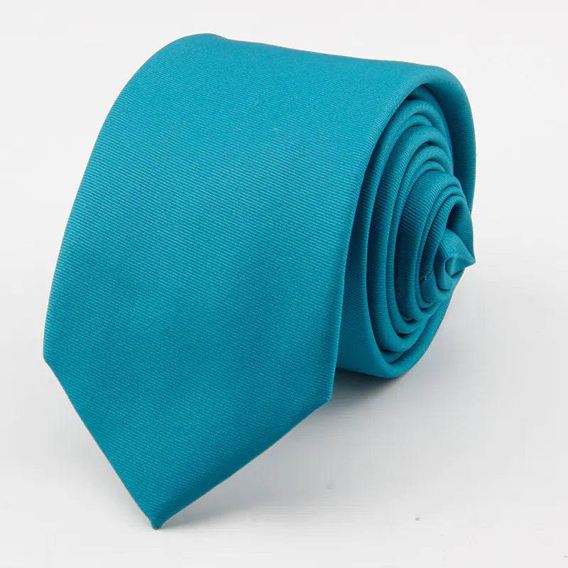 Fashionable Solid Color Tie - Solstik