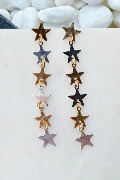 String Of Stars Earrings - Solstik