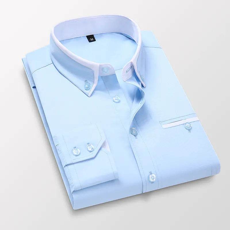 West Woods Slim Trimmed Dress Shirt - Solstik