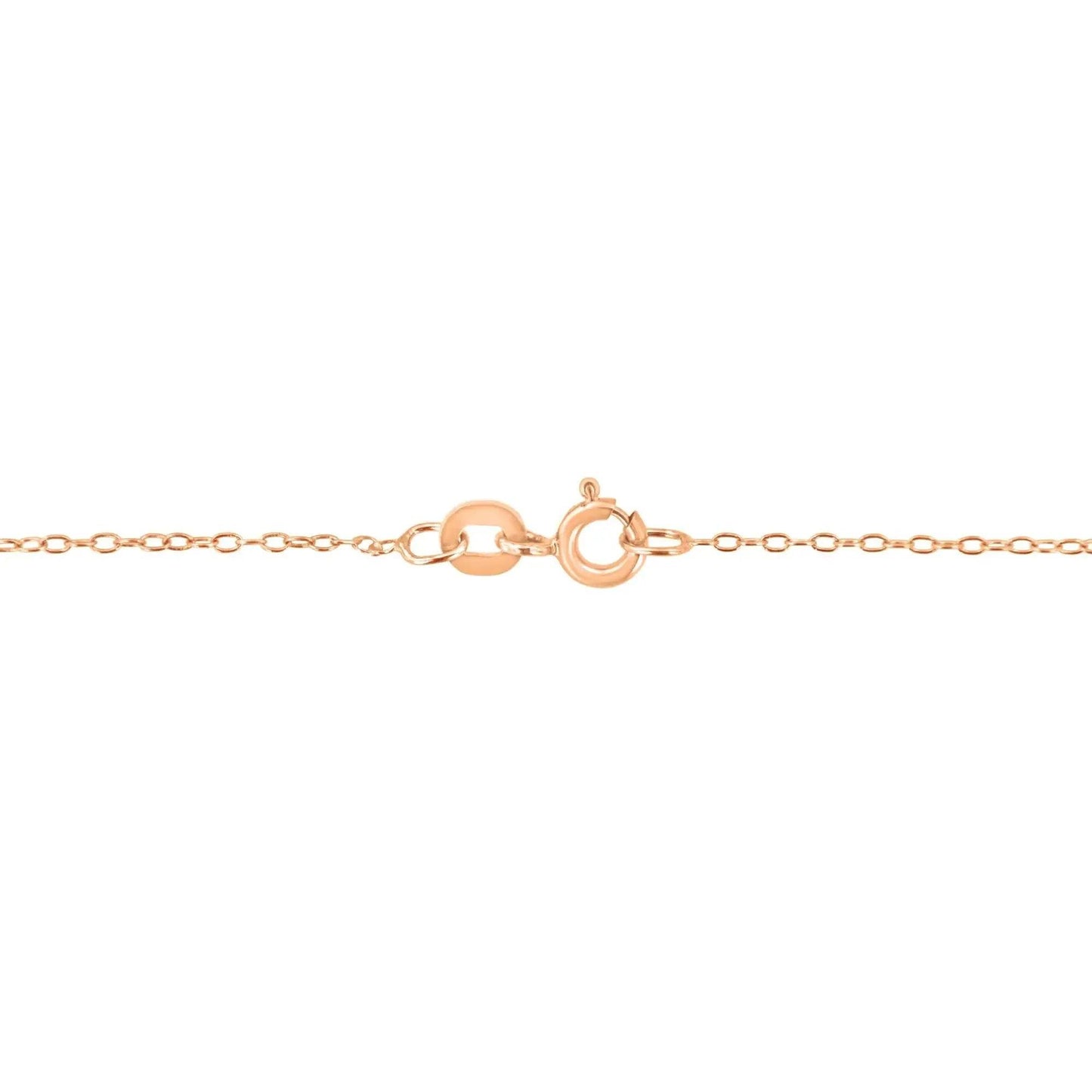 AGS 10K Gold Round Diamond Solitaire Pendant Necklace - Solstik