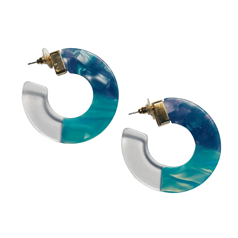 Eva -Blue Earrings - Solstik