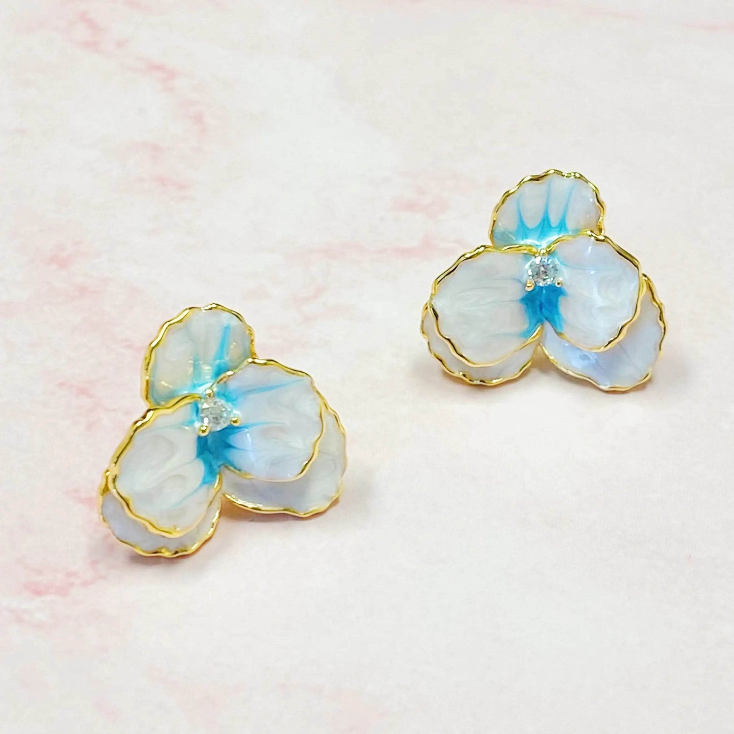 Noble Bloom Flower Earrings - Solstik