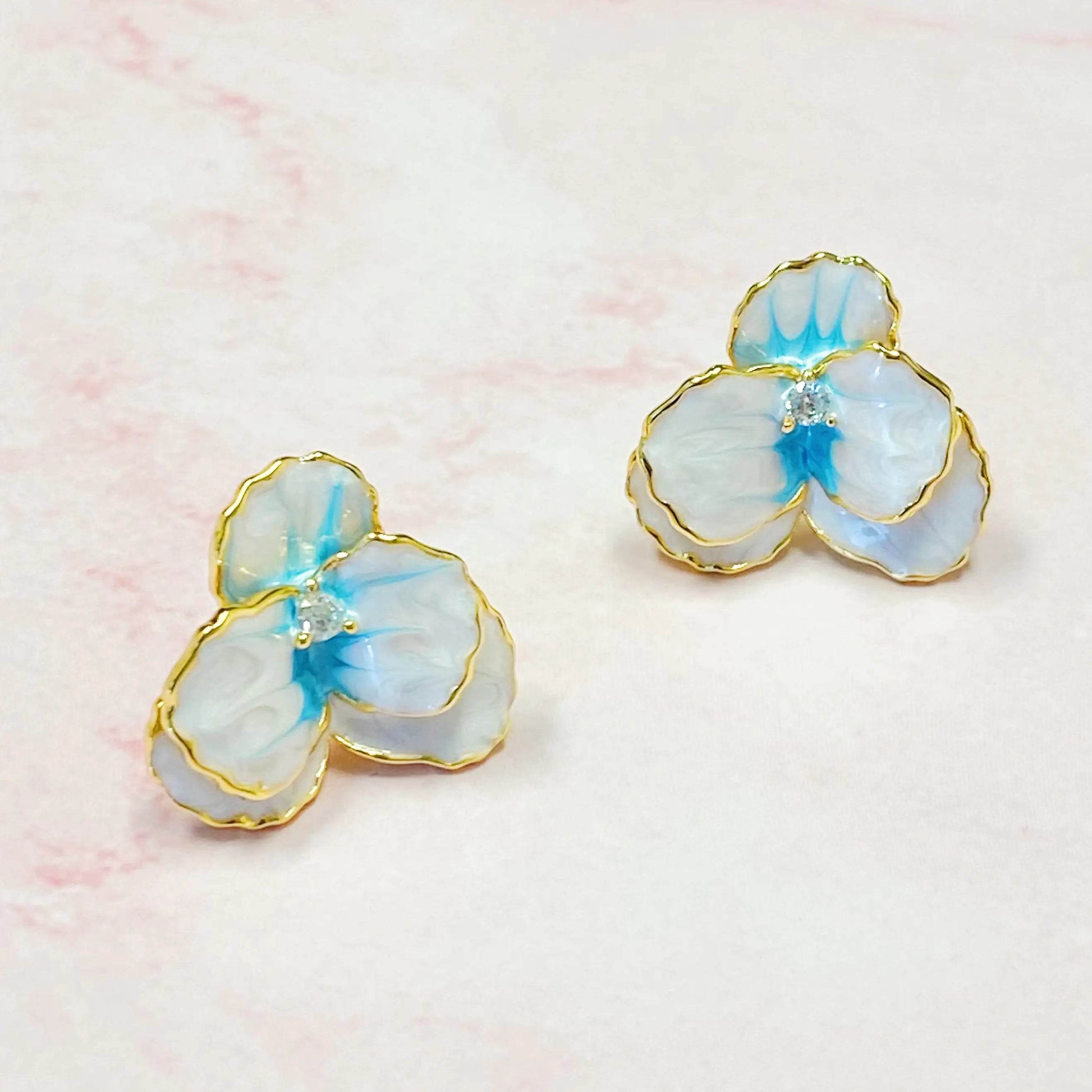 Noble Bloom Flower Earrings - Solstik