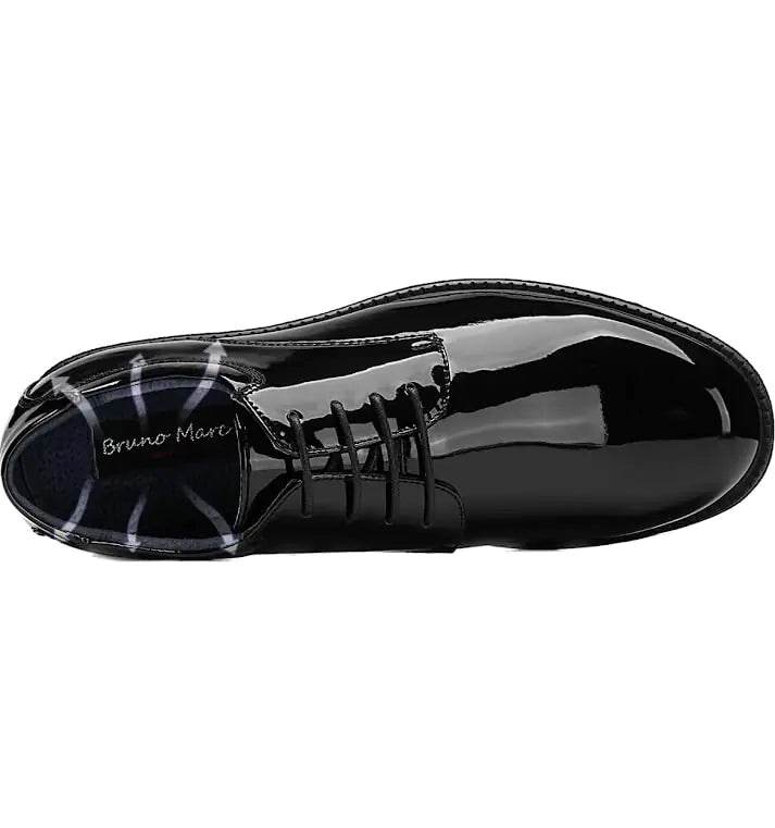 Marc Men's Black Oxford Dress Shoes Lace-up Size 8.5 - Solstik