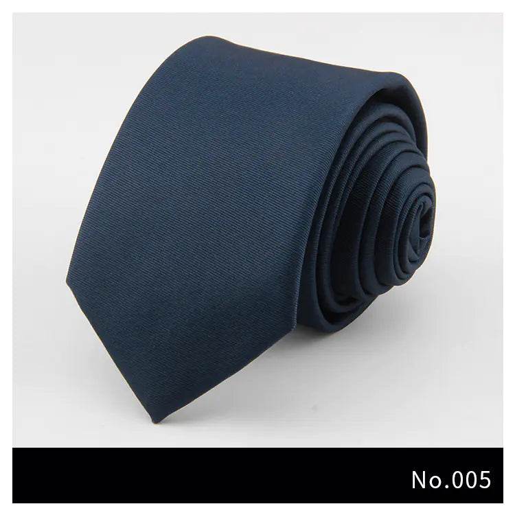 Fashionable Solid Color Tie - Solstik