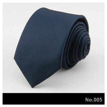 Fashionable Solid Color Tie - Solstik