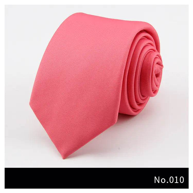 Fashionable Solid Color Tie - Solstik
