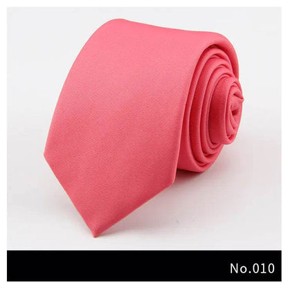 Fashionable Solid Color Tie - Solstik