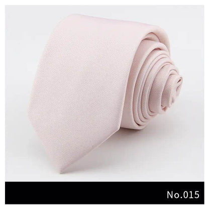 Fashionable Solid Color Tie - Solstik