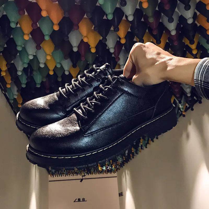Bright Leather Casual Shoes for Men - Solstik