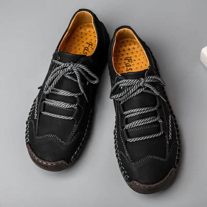 Plus Size Men's Leather Business Casual Shoes 2024 - Solstik