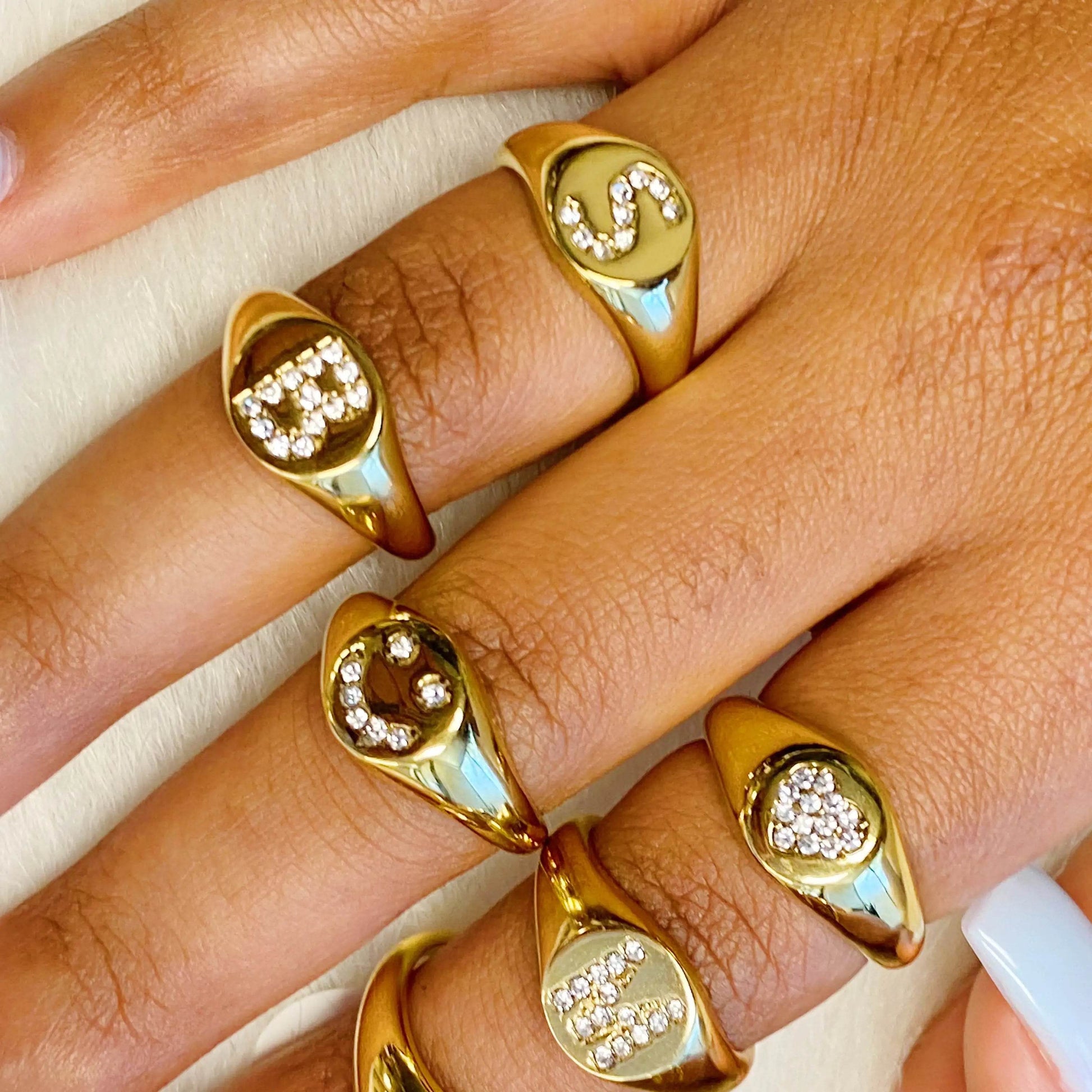 Shine Me Smile Ring - Solstik