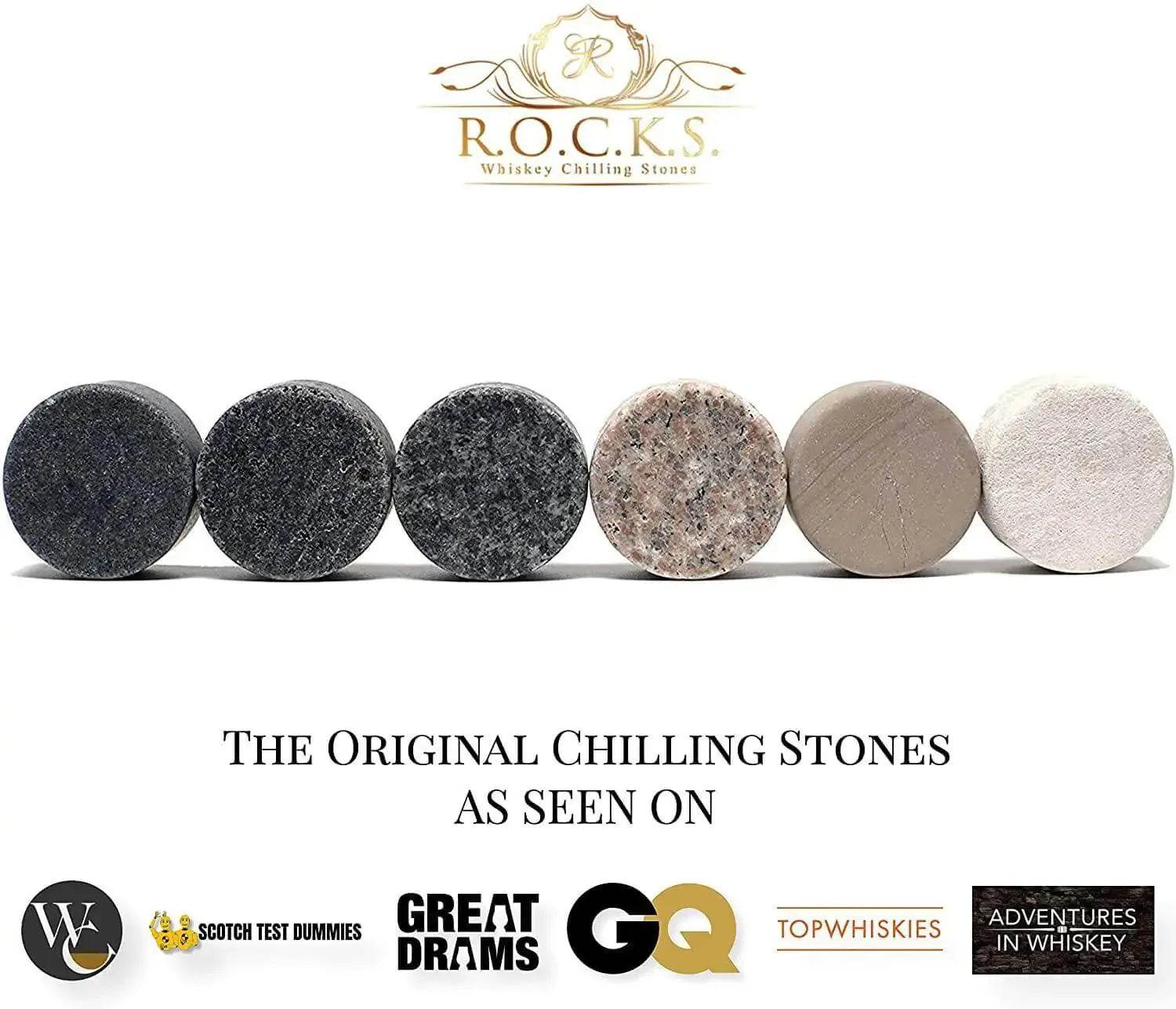 Whiskey Connoisseur's Choice Set - Stones & Twist Glass - Solstik