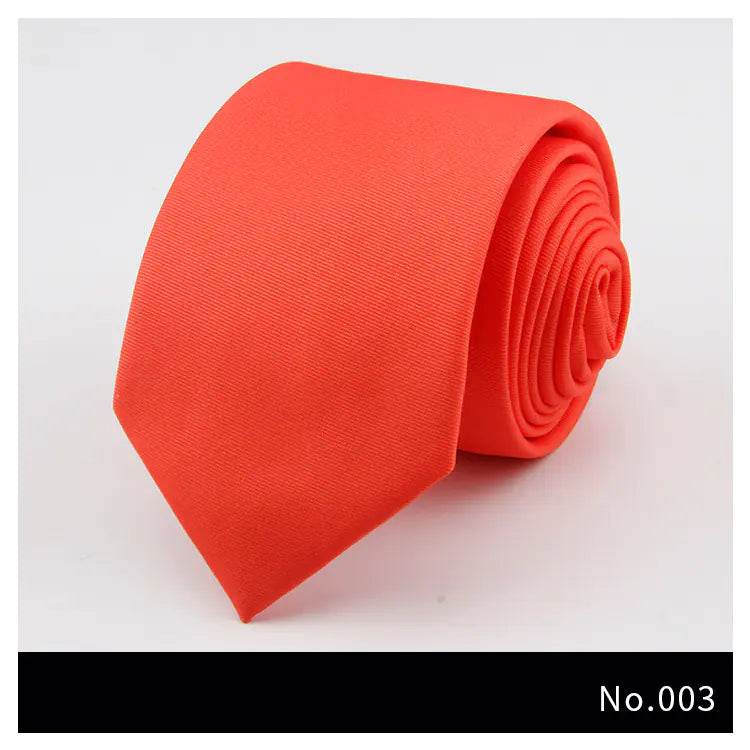 Fashionable Solid Color Tie - Solstik