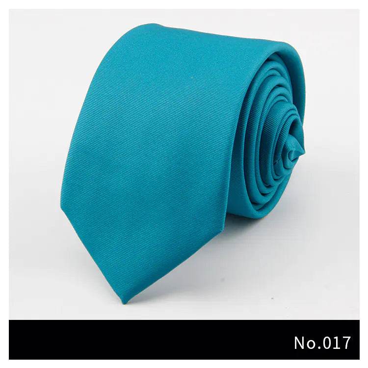 Fashionable Solid Color Tie - Solstik